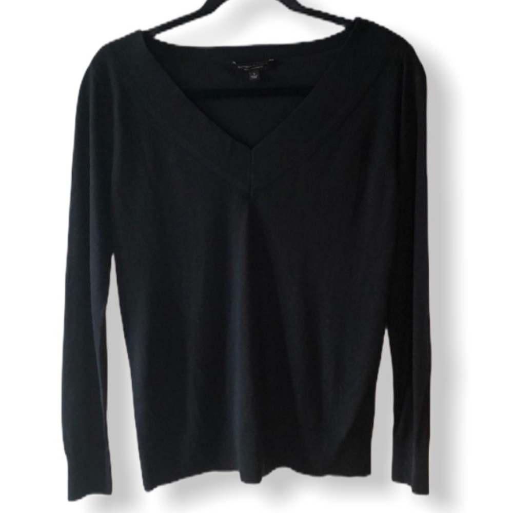 Banana Republic Silk & Cashmere V-Neck Sweater